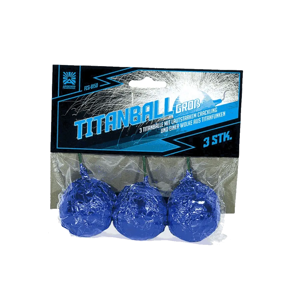Argento Titanball Groß